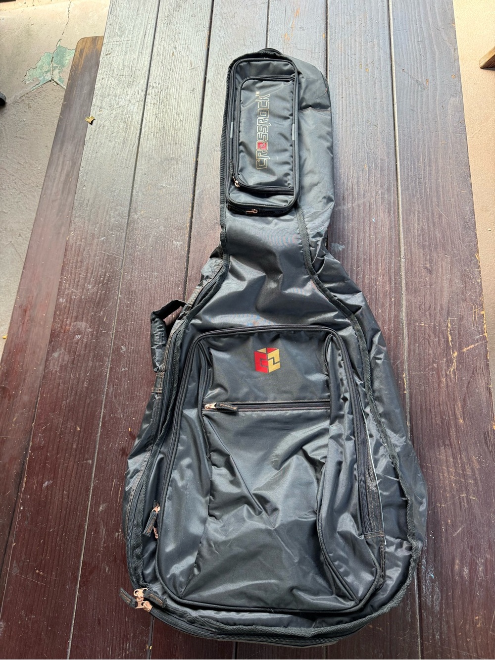 Crossrock Soft Guitar Backpack Bag